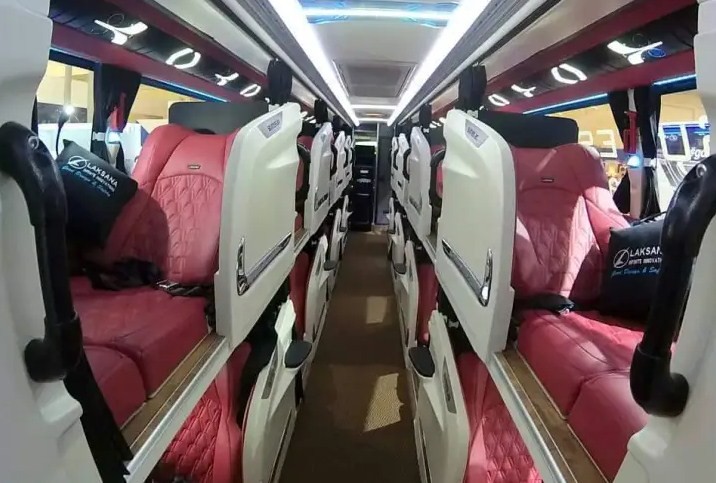 Interior Bus Sinar Jaya. Bus Sinar Jaya Suite Class: Jadwal + Harga Tiket November 2022