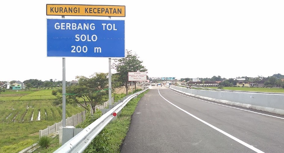 Pintu Tol Solo Semarang. Exit Tol Solo - Semarang dan Rincian Tarifnya