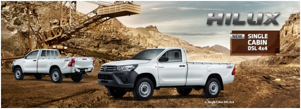 Ukuran Bak Pick Up. Perbedaan 3 Varian Toyota Hilux Single Cab