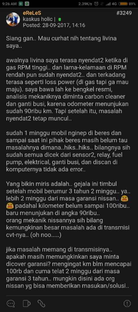 Cara Ganti Oli Matic Grand Livina. XTronic CVT Nissan Perlu flushing (kuras) oli matic gak ya?
