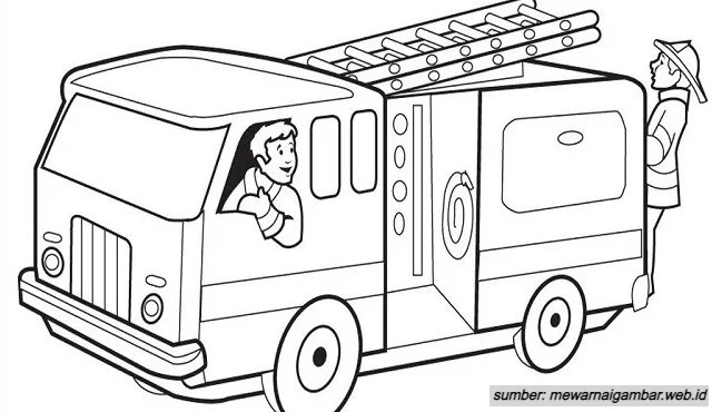 Sketsa Gambar Mobil Yang Mudah. 20 Contoh Gambar Mobil Kartun untuk Mewarnai Anak. Lengkap!