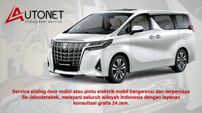 Perbaikan Sliding Door Nissan Serena. Service Sliding Door Mobil