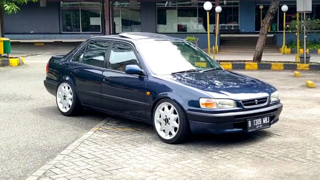 All New Corolla Ae111. Toyota Corolla AE111 Kalcer Gaya 1990-an