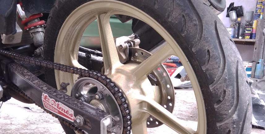 Velg Warna Abu Monyet. Cara Gampang Ngecat Sendiri Velg Racing Sepeda Motor