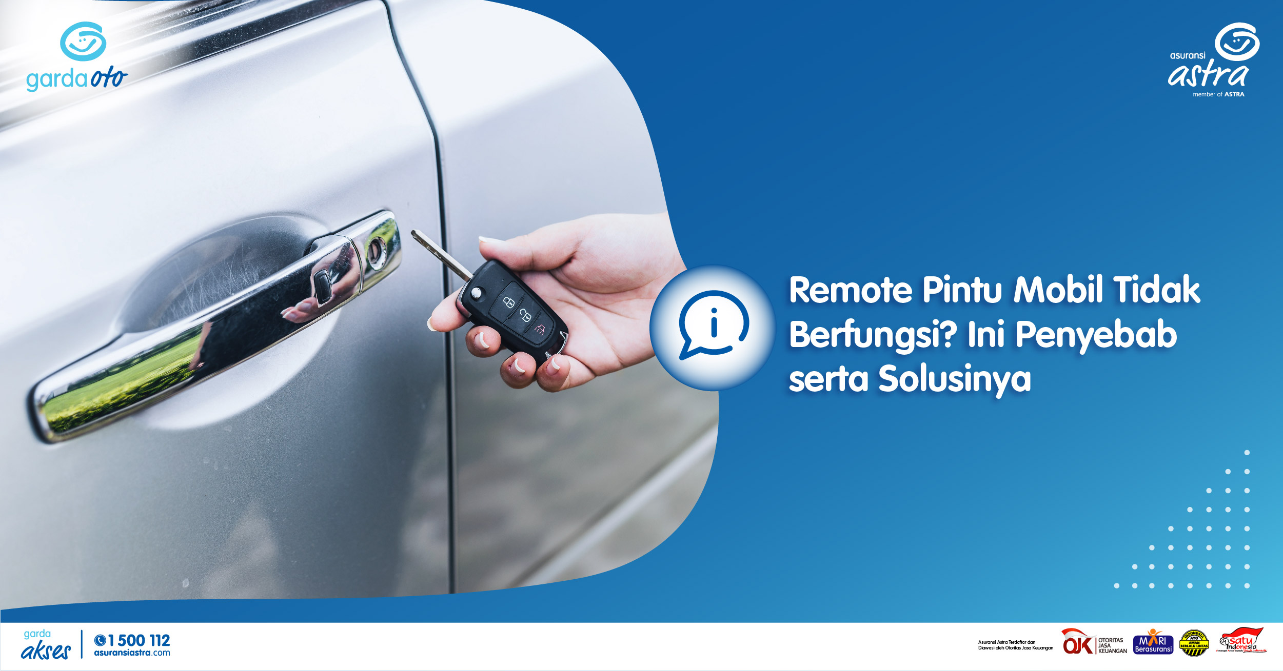 Alarm Avanza Tidak Berfungsi. Remote Pintu Mobil Tidak Berfungsi? Ini Penyebab serta Solusinya