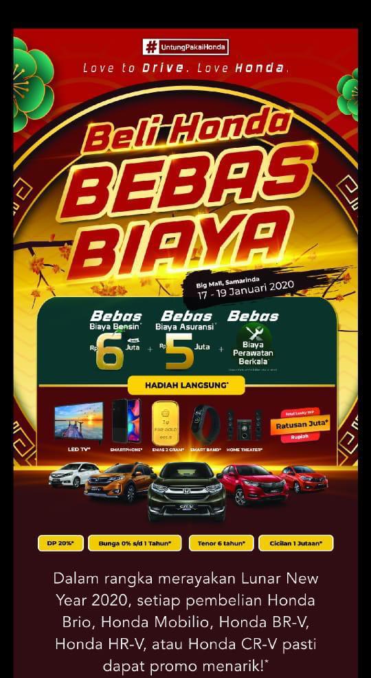 Harga Honda Brio Samarinda 2020. Promo Mobil Honda Samarinda 2020