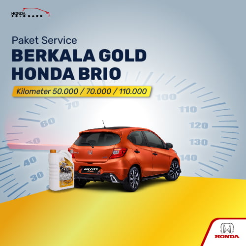 Paket Service Honda Brio. Paket Service GOLD Honda Brio 50K/70K/110K