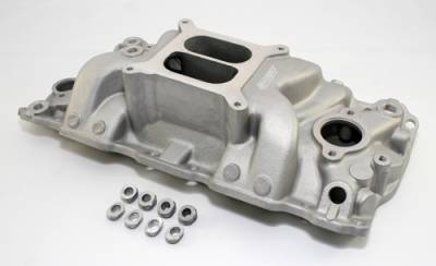 Apa Itu Intake Manifold. SBC Small Block Chevy High Rise Dual Plane Aluminum Intake