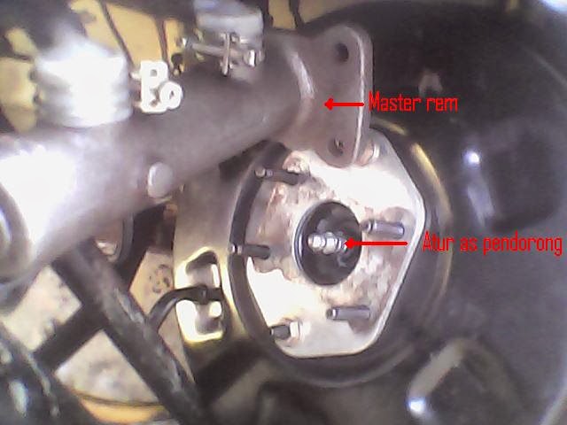 Cara Menyetel Booster Rem Mobil. Cara Menyetel Booster Rem / Servo Agar Pakem Tidak Dalam