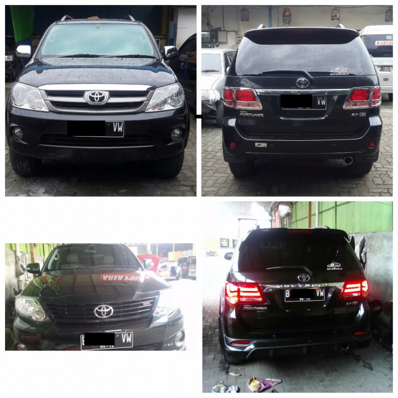 Upgrade Fortuner Lama Ke Vnt. PAKET FACELIFT » Paket Facelift Fortuner • Lido Jaya Motor