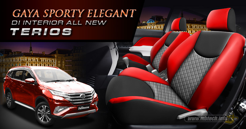 Modifikasi All New Terios Putih. Gaya Sporty Elegant di Interior All New Terios