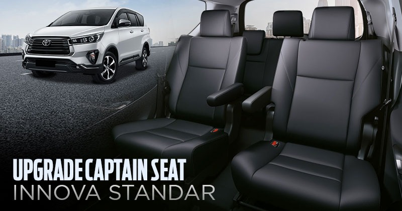 Innova Reborn Captain Seat. Upgrade Captain Seat Innova Standar