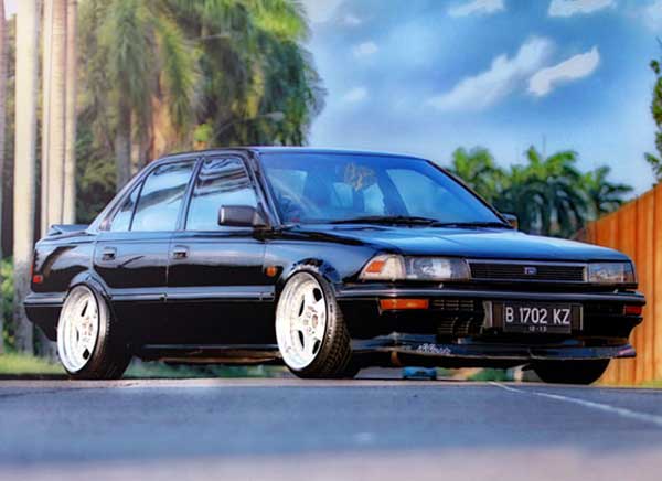 Corolla Twincam Modif Sport. Modifikasi Toyota Corolla Twincam : Prajurit Sejati