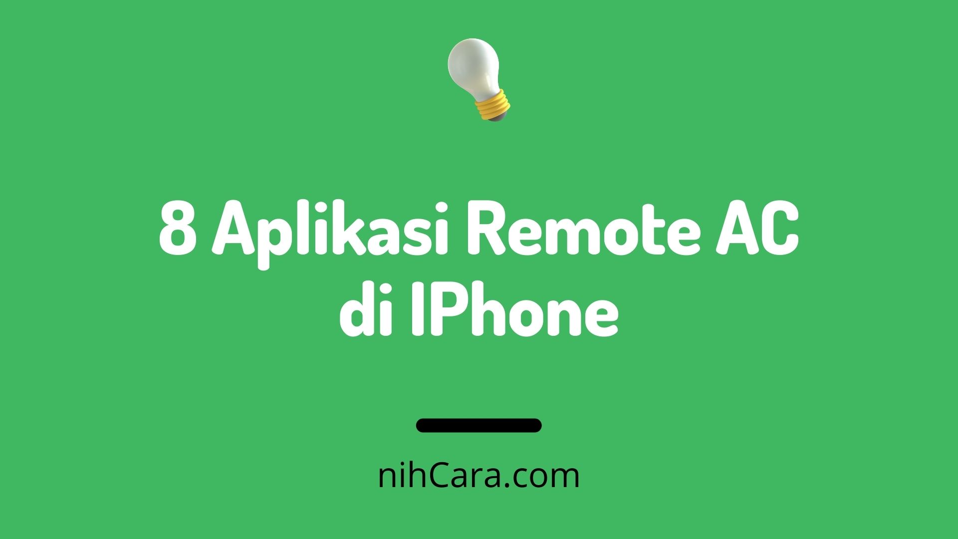 Cara Menyalakan Ac Dengan Iphone. 8 Aplikasi Remote AC di IPhone