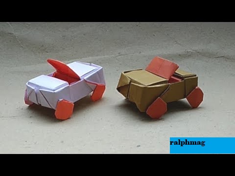 Cara Membuat Origami Mobil. Cara Membuat Origami Mobil