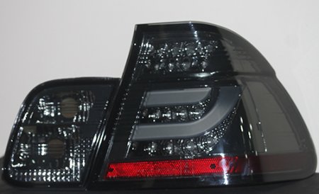 Bmw 3 Series E46 Facelift. Stoplamp BMW 3 Series E46 (Facelift) 02-05 LED Bar All Smoke (RTF)