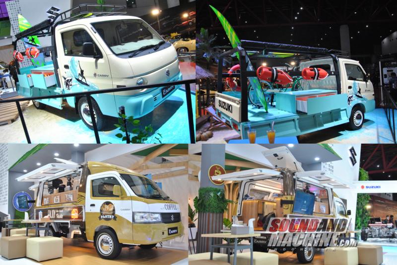 Suzuki New Carry Modifikasi. Modifikasi Suzuki New Carry Pick-Up, Usung Konsep Unik dan