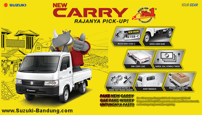 Harga Suzuki New Carry Pick Up 2019. Harga New Carry Pick Up 2021 Bandung