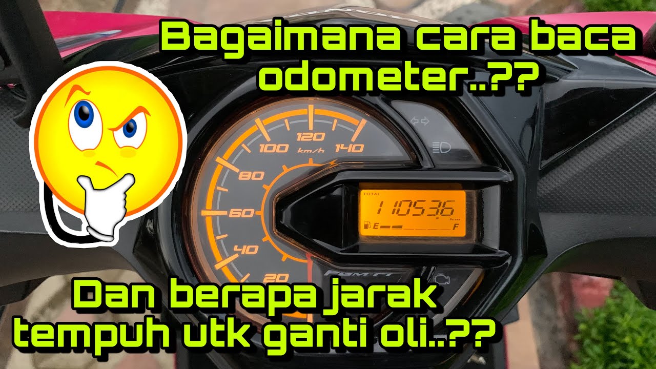 10 Cara Membaca Odometer Digital : General Tips